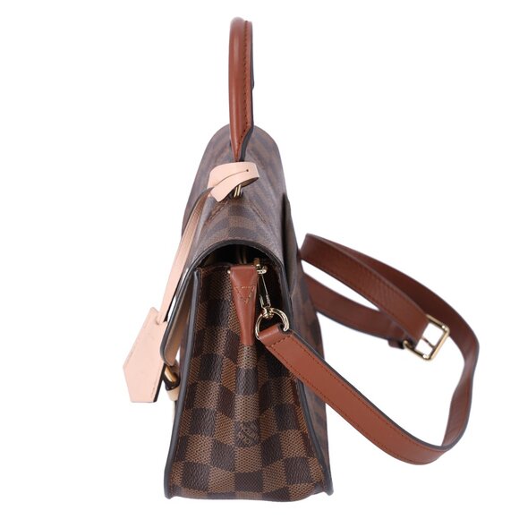 Louis Vuitton Beaumarchais Top Handle Bag Handbag Brown Damier Ebene Pink - Picture 5 of 15